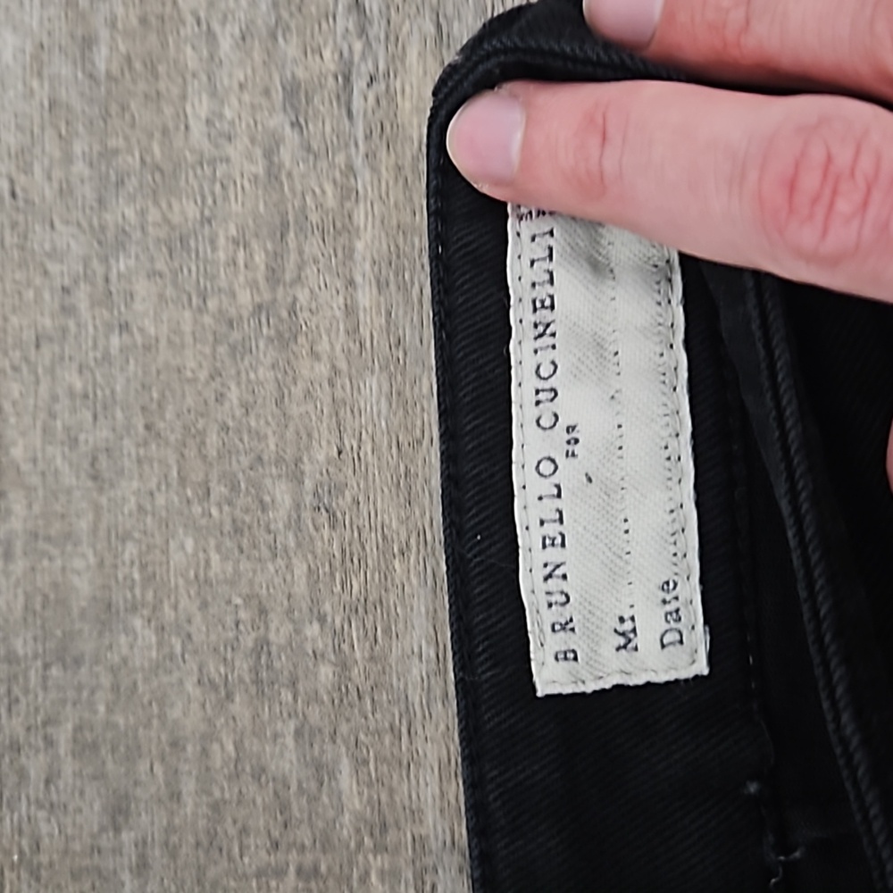 Brunello cucinelli black pants